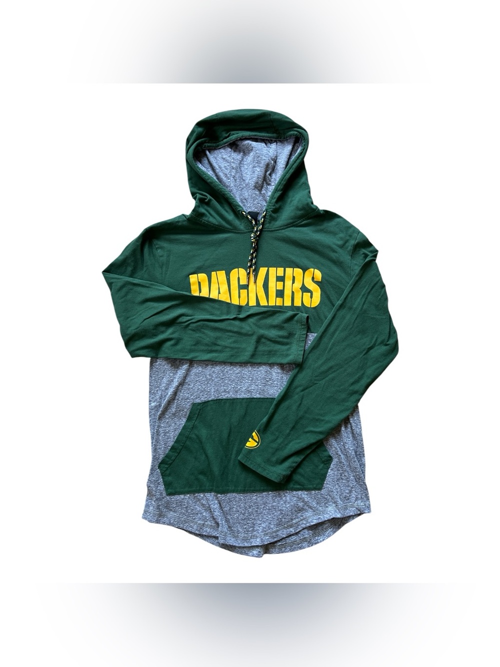 NFL Green and Yellow Packers Pullover Hoodie